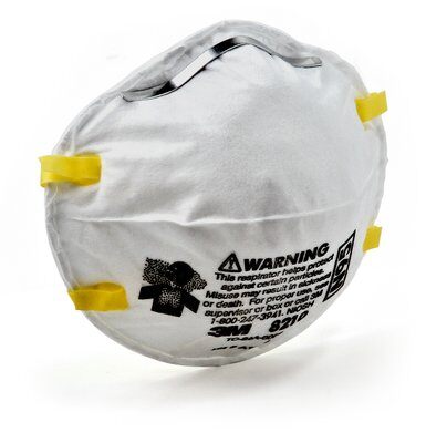 Image of (10 Pack) 3M™8210 N95 Approved Respirator Face Particulate Mask