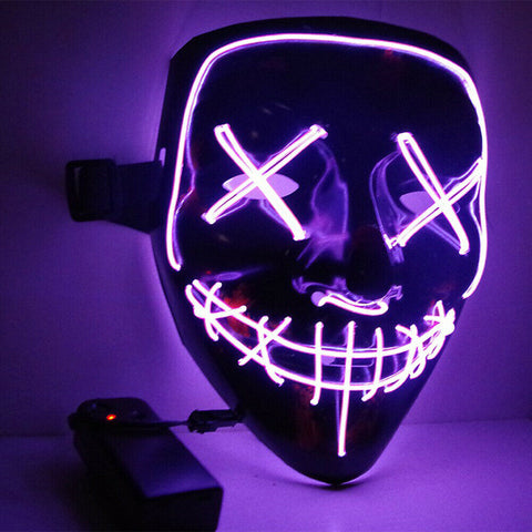 Image of Halloween LED Purge Mask