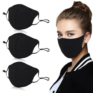 3 Pack Unisex Adjustable n95 Respirator Mask