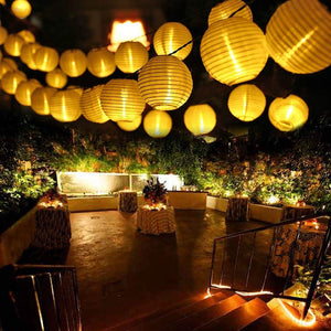 Outdoor Fairy Lantern 30 LED Solar String Lights