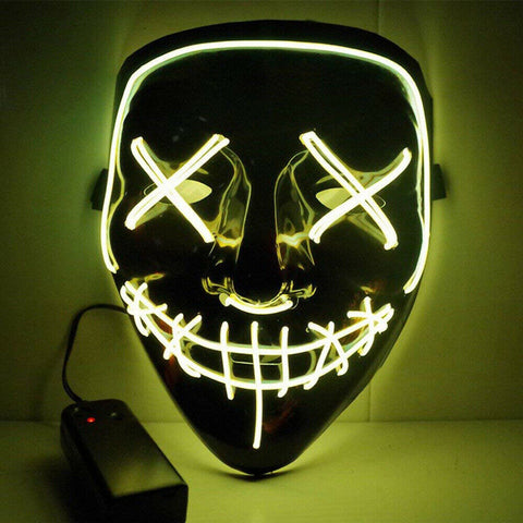 Image of Halloween LED Purge Mask