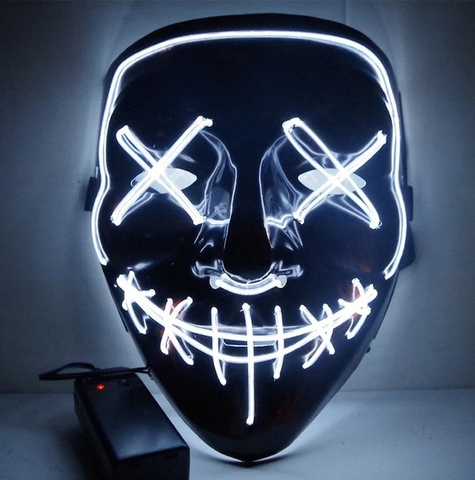 Image of Halloween LED Purge Mask