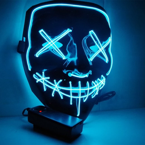 Image of Halloween LED Purge Mask