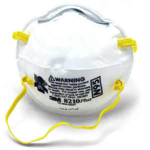 (10 Pack) 3M™8210 N95 Approved Respirator Face Particulate Mask