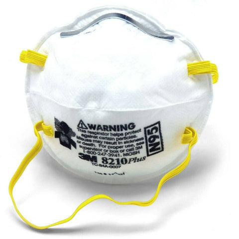 Image of (10 Pack) 3M™8210 N95 Approved Respirator Face Particulate Mask