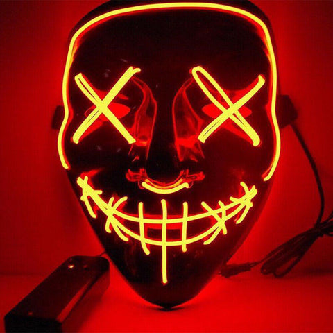 Image of Halloween LED Purge Mask