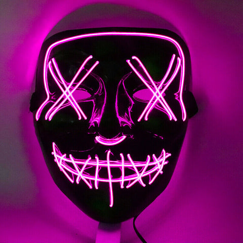 Image of Halloween LED Purge Mask