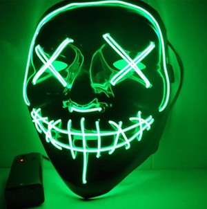 Halloween LED Purge Mask