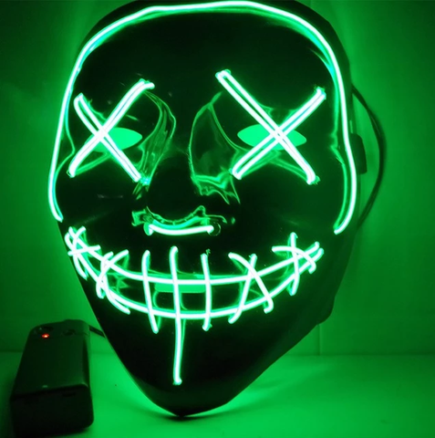 Image of Halloween LED Purge Mask